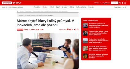 Máme chytré hlavy i silný průmysl. V inovacích jsme ale pozadu