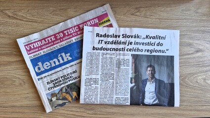 Kvalitní IT vzdělání je investicí do budoucnosti celého regionu