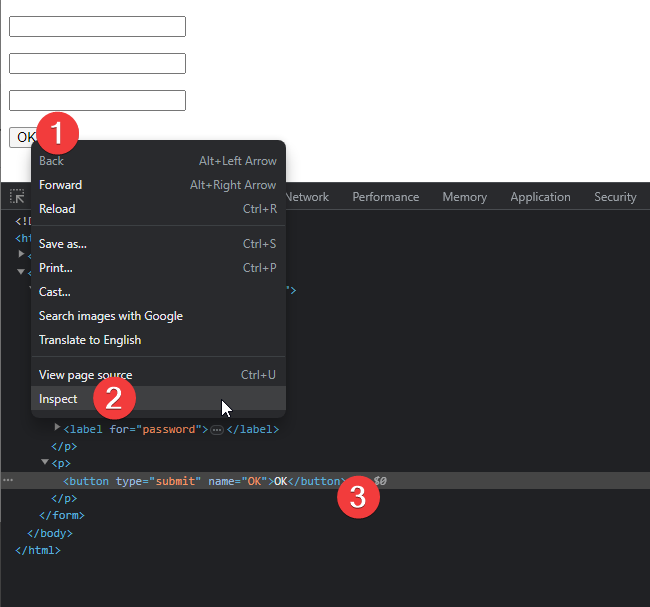 Zobrazení HTML v prohlížeči Chrome